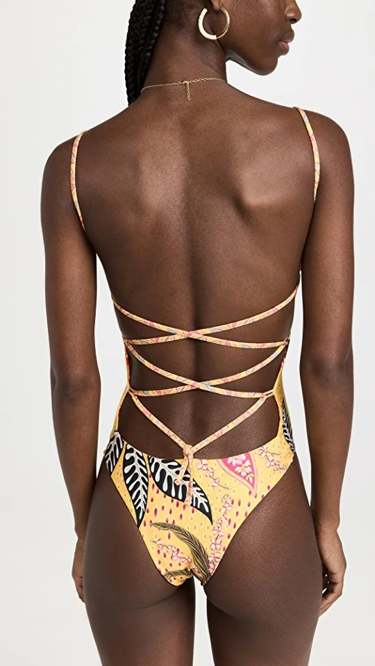 Agua Bendita Kali Lula One Piece Yellow 4 Agua Bendita Kali Lula One Piece Yellow - Image 2