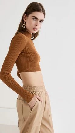 A.L.C. Stacey Sweater Cognac