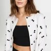 Alice + Olivia Daroda Cropped Cardigan Soft White/Black -Jonathan Simkhai Shop alice4654839955 1665506243314 2 0. UX540 . QL90