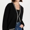 Alice + Olivia Bradford Cardigan With Embellished Trim Black -Jonathan Simkhai Shop alice465571cd2d 1665612067948 2 0. UX540 . QL90