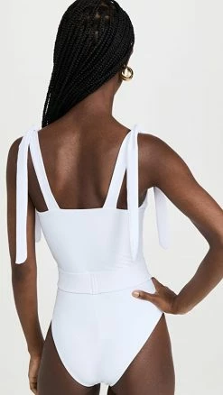 Beach Riot Sydney Belted One Piece White -Jonathan Simkhai Shop beach30532102ca 1649084649758 2 0. UX540 . QL90