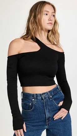 Black Halo Denver Top Black