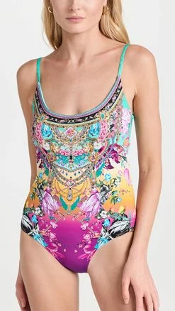 Camilla Scoop Neck One Piece Viper Room