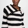 Derek Lam 10 Crosby Astra Asymmetric Button Turtleneck Sweater Black/White -Jonathan Simkhai Shop cdlam315091c683 1663629270944 2 0. UX540 . QL90