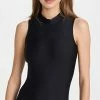 Cover Sleeveless Swimsuit Black