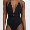 Devon Windsor Paris Full One Piece Textured Onyx -Jonathan Simkhai Shop devon301031f03e 1669759692944 2 0. UX540 . QL90