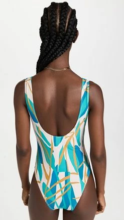 DIARRABLU Leila One Piece Swimsuit Teal -Jonathan Simkhai Shop diarr3003511907 1654098619891 2 0. UX540 . QL90