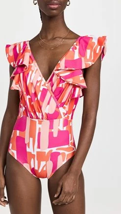 DIARRABLU Nabu One Piece Swimsuit Atol Rose