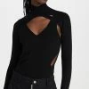 Dion Lee Merino Double Lock Slit Skivvy Sweater Black/Black -Jonathan Simkhai Shop dionl30601129ed 1661956925591 2 0. UX540 . QL90