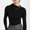 Enza Costa Knit Split Collar Sweater Black -Jonathan Simkhai Shop enzac410291cd2d 1663965808365 2 0. UX540 . QL90