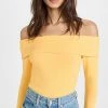 Victor Glemaud Off Shoudler Top Yellow -Jonathan Simkhai Shop glema30104172fb 1653666953533 2 0. UX540 . QL90