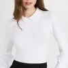 Victor Glemaud Long Sleeve Polo White 2 Victor Glemaud Long Sleeve Polo White -Jonathan Simkhai Shop glema301121c925 1660937569220 2 0. UX540 . QL90
