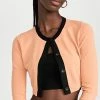 Victor Glemaud Cropped Cardigan Cafe Au Lait -Jonathan Simkhai Shop glema3011511242 1662144546832 2 0. UX540 . QL90
