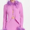 Giuseppe Di Morabito Feathered Cardigan Vibrant Lilac -Jonathan Simkhai Shop gmora300771e04e 1660839339778 2 0. UX540 . QL90