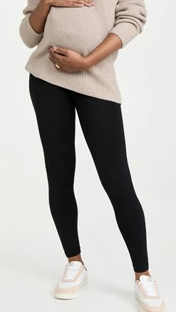 HATCH The Body Rib Leggings Black