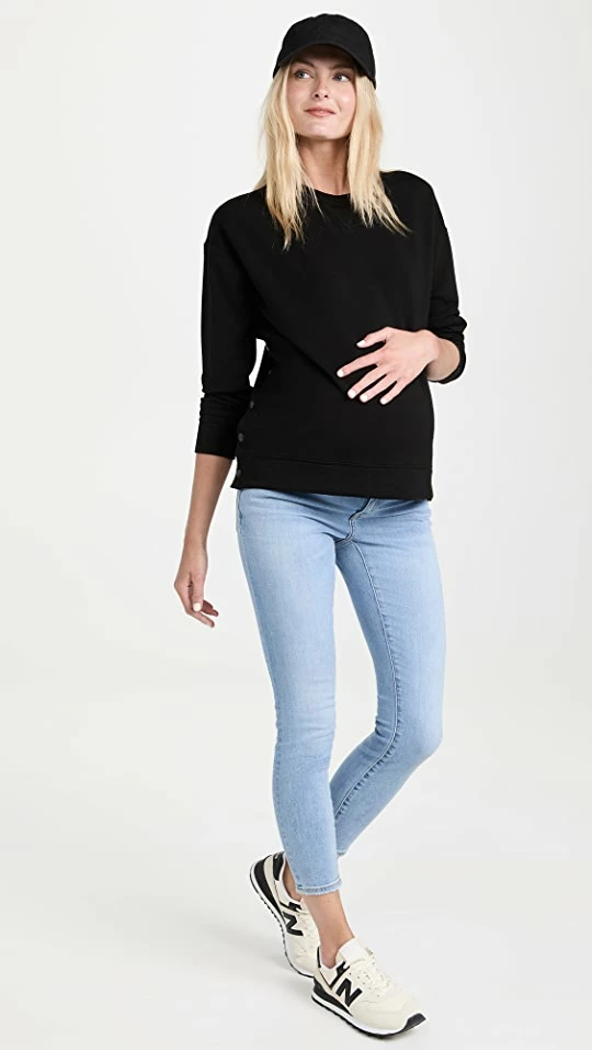 HATCH The Slim Maternity Jeans Light Wash 3 HATCH The Slim Maternity Jeans Light Wash