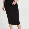 HATCH The Body Midi Skirt Black