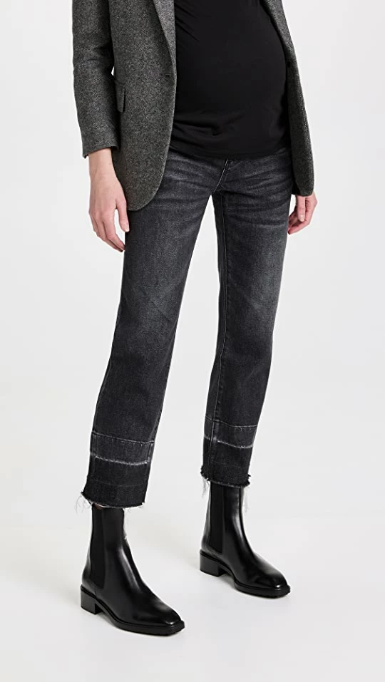 HATCH The Over The Bump Straight Jeans Washed Black 3 HATCH The Over The Bump Straight Jeans Washed Black