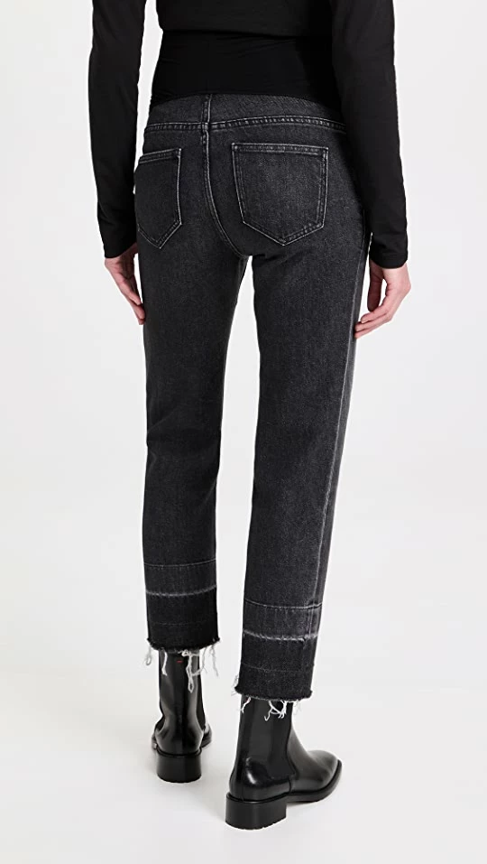 HATCH The Over The Bump Straight Jeans Washed Black 4 HATCH The Over The Bump Straight Jeans Washed Black - Image 2