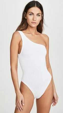 Hunza G NANCY SWIM ONE PIECE White