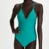JADE Swim All In One Piece Aqua Sheen