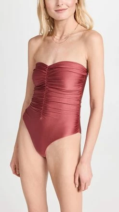 JADE Swim Yara One Piece Rose Sheen