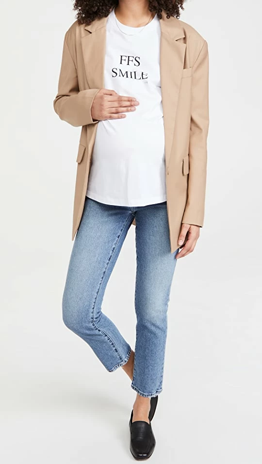 Joe's Jeans The Lara Straight Ankle Maternity Jeans Ethos 3 Joe's Jeans The Lara Straight Ankle Maternity Jeans Ethos