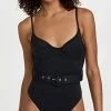 Jonathan Simkhai Noa Bustier One Piece Black