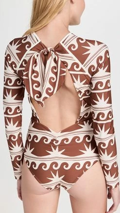 Johanna Ortiz Scuba Dive One Piece Swimsuit Les Vagues Ecru/Tabasco -Jonathan Simkhai Shop jorti301381dbaf 1660338113814 2 0. UX540 . QL90