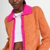 KITRI Dolly Orange And Pink Cardigan Orange/Pink -Jonathan Simkhai Shop kitri3006210031 1661190479456 2 0. UX540 . QL90