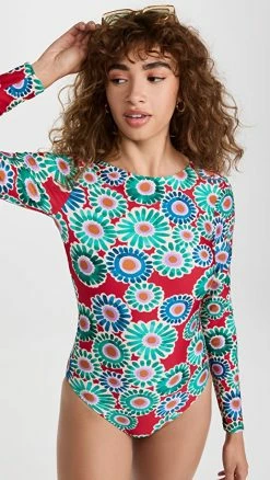 La Double J Surf One Piece Swimsuit Crazy Daisy