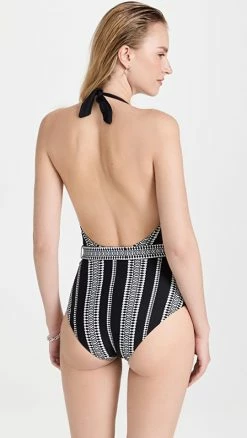 Lemlem Luchia Deep V One Piece Black -Jonathan Simkhai Shop lemle303621071b 1652284685211 2 0. UX540 . QL90