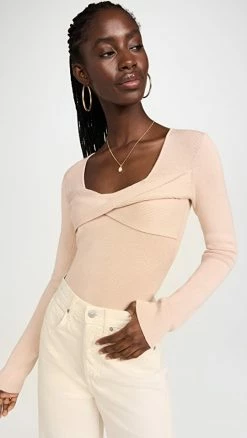 Le Superbe Sweetheart Sweater Apricot