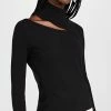 L'AGENCE Everlee Cutout Sweater Black/Black -Jonathan Simkhai Shop lgenc31536129ed 1661459899299 2 0. UX540 . QL90