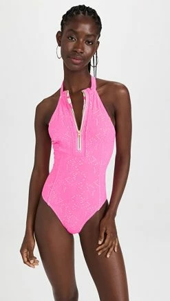 LoveShackFancy X Hurley Moderate One Piece Cotton Candy