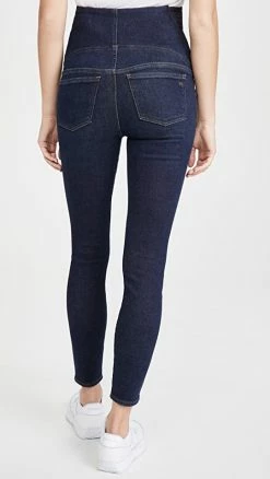 Madewell Maternity Over-the-Belly Skinny Jeans In Orland Wash -Jonathan Simkhai Shop madew4474919bcb q2 2 0. UX540 . QL90