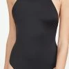 Madewell Second Wave High-Neck One-Piece Swimsuit True Black -Jonathan Simkhai Shop madew44924156dd q1 2 0. UX540 . QL90