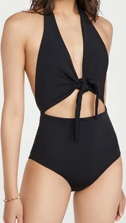 MARA HOFFMAN Maddy One Piece Black