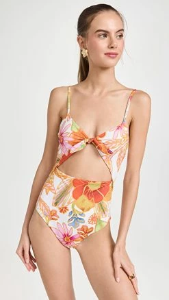 MARA HOFFMAN Kia One Piece Swimsuit Multi