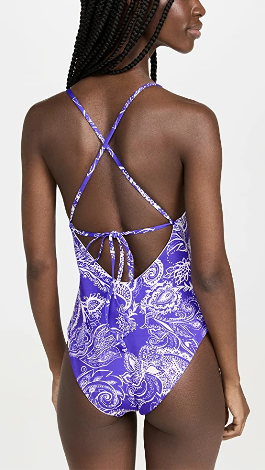 MARA HOFFMAN Emma One Piece Purple Multi 4 MARA HOFFMAN Emma One Piece Purple Multi - Image 2