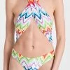 Missoni Trikini Swimsuit Chevron Multicolor