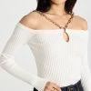 Moon River Chain Top Ivory -Jonathan Simkhai Shop mrive303561a530 1663346136074 2 0. UX540 . QL90