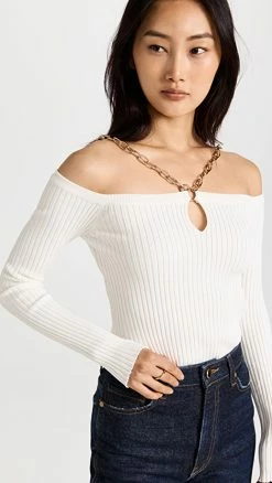 Moon River Chain Top Ivory