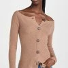Naadam Wool Cashmere Off The Shoulder Cardigan Hazelnut -Jonathan Simkhai Shop naada3016811856 1662736744042 2 0. UX540 . QL90