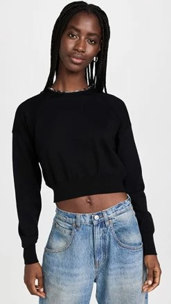 Paco Rabanne Chain Pullover Black