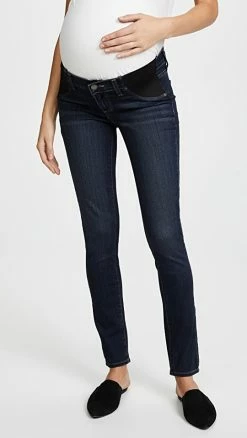 PAIGE Transcend Verdugo Ultra Skinny Maternity Jeans Nottingham