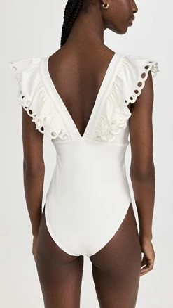 Sea Solid Scallop One Piece White -Jonathan Simkhai Shop seaaa217341c925 1669656777852 2 0. UX540 . QL90