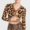 Sergio Hudson Cropped Cardigan Abstract Animal Print -Jonathan Simkhai Shop sehud3000728642 1657927501071 2 0. UX540 . QL90