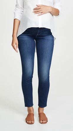 7 For All Mankind The Ankle Skinny Maternity Jeans B(Air) Duchess
