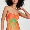 Simon Miller Linkky One Piece Swimsuit Abstract Leaf-Tango Tangerine -Jonathan Simkhai Shop simil305891db5d 1657464822097 2 0. UX540 . QL90